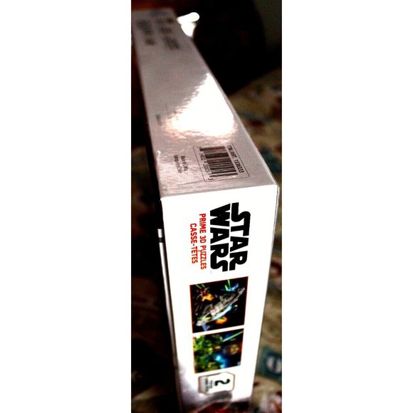 STAR WARS Puzzle 500 pc Millennium Falcon Darth Vader Emperor Han Solo 2 in 1 - Picture 8 of 8